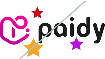 Paidy Logo NG 装飾
